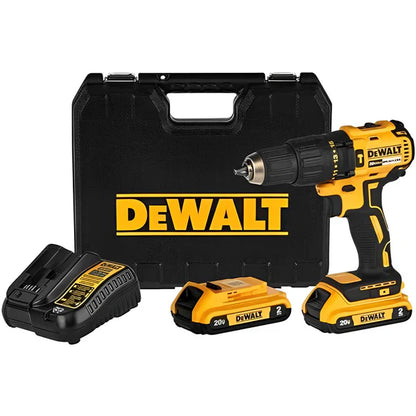 Kit Taladro DeWalt + 2 Baterías + Kit Herramienta 46 PCS