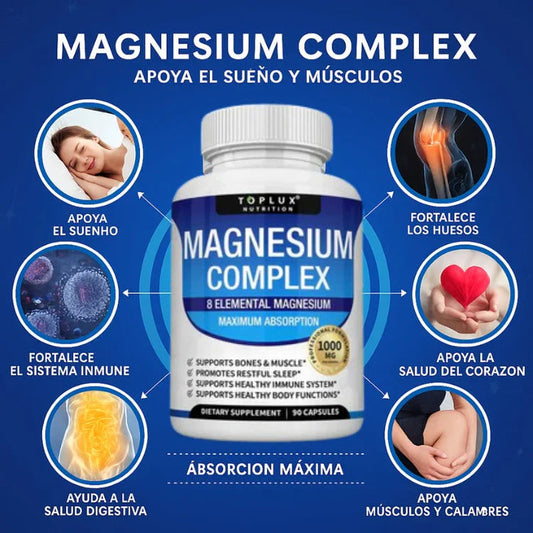 TopLux™ Magnesium Complex 🍃 2x1 IMPORTADO 🇺🇸