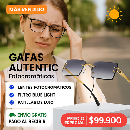 [Últimas 7  Unidades] Gafas Fotocromáticas Auténticas