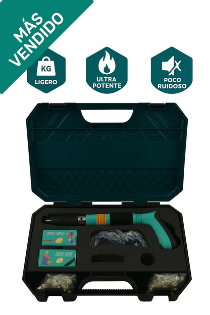 [50%OFF] ¡Kit de Pistola de Clavos + Accesorios Incluidos™!