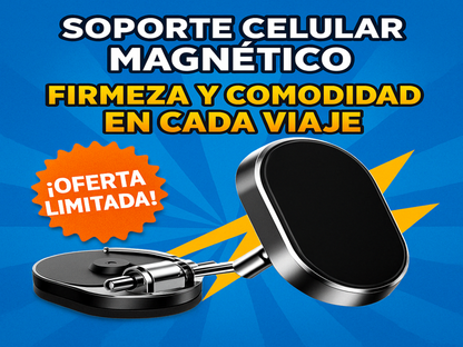 [ÚLTIMAS 7 UNIDADES] SOPORTE CELULAR MAGNÉTICO